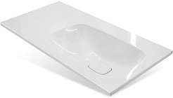 Style Line Мебель для ванной Барселона 90 R белая с б/к Люкс Plus – фотография-20